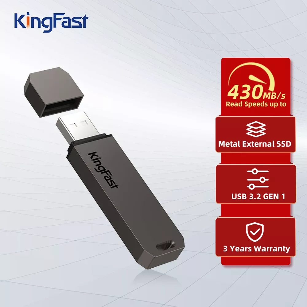 Kingfast External Ssd 1tb 64gb 128gb 256gb 512gb 1 Tb Portable Ssd