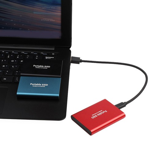 Compact 1T/2T/4TB USB 3.0 External Hard Drive Plug Play Portable for All Devices